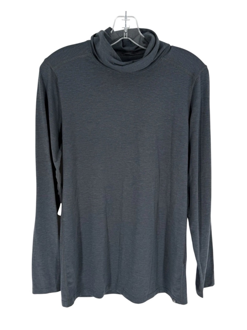 Eastern Mountain Sports Wool Blend Shirt Womens Size Medium Gray Baselayer